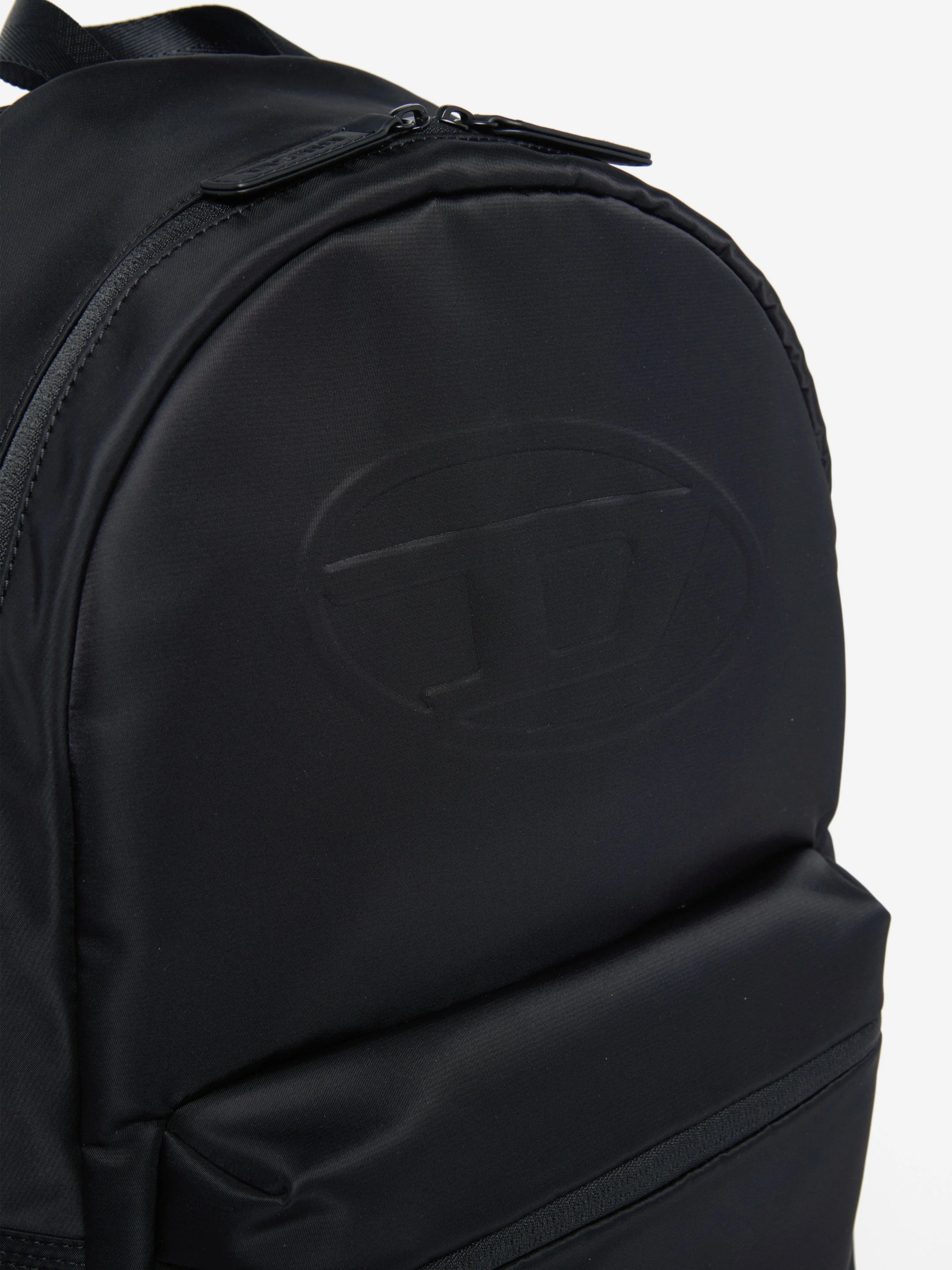 Diesel Kids Logo Backpack in Black (40cm)