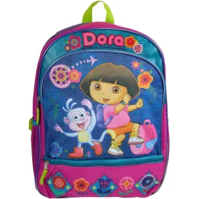 Dora the Explorer Backpack Large 16 inch Dancing