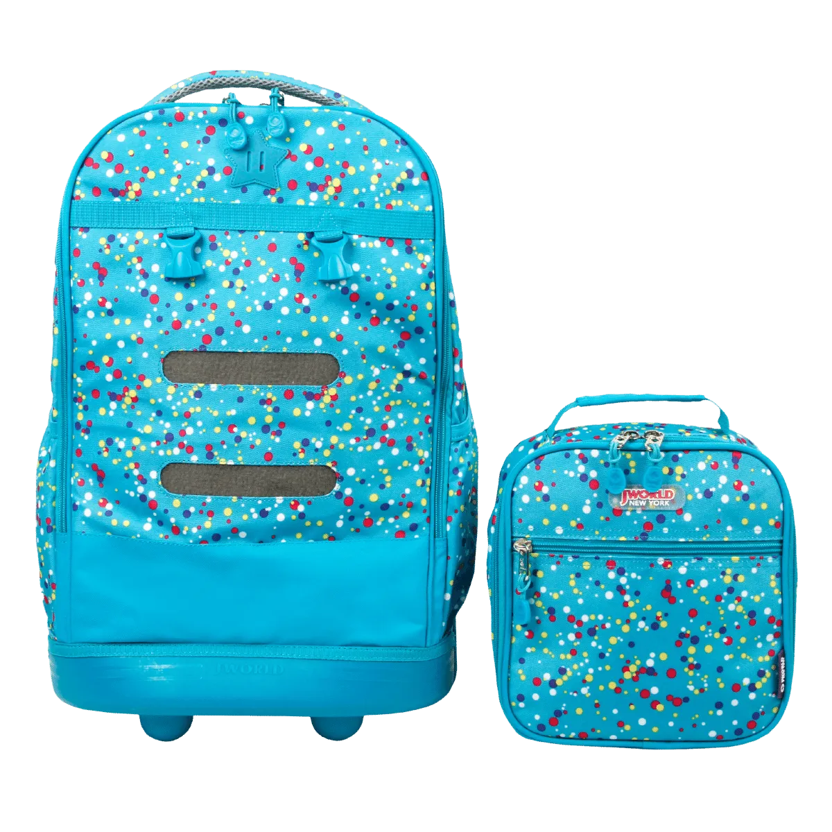 Duo Rolling Backpack With Detachable Lunch Box Set (18 Inch)