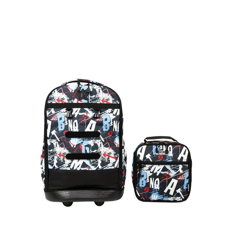 Duo Rolling Backpack With Detachable Lunch Box Set (18 Inch)