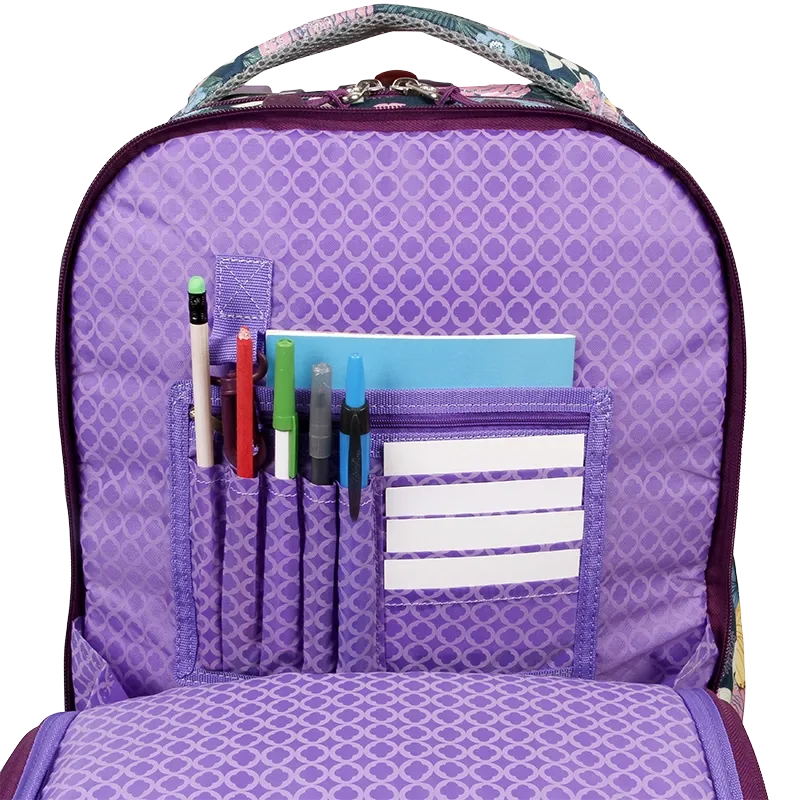 Duo Rolling Backpack With Detachable Lunch Box Set (18 Inch)