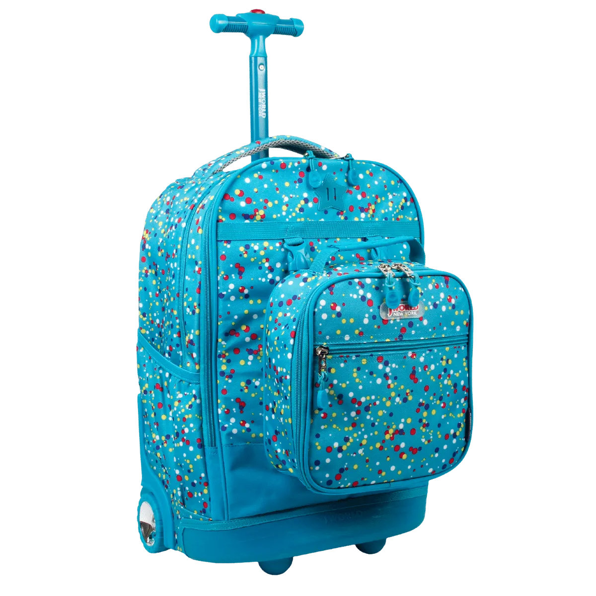 Duo Rolling Backpack With Detachable Lunch Box Set (18 Inch)