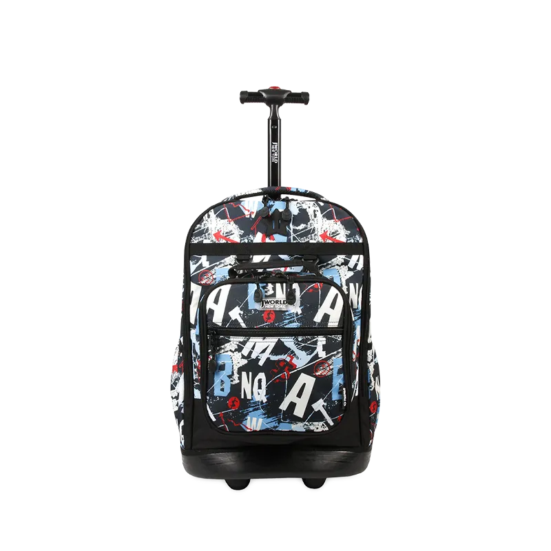 Duo Rolling Backpack With Detachable Lunch Box Set (18 Inch)