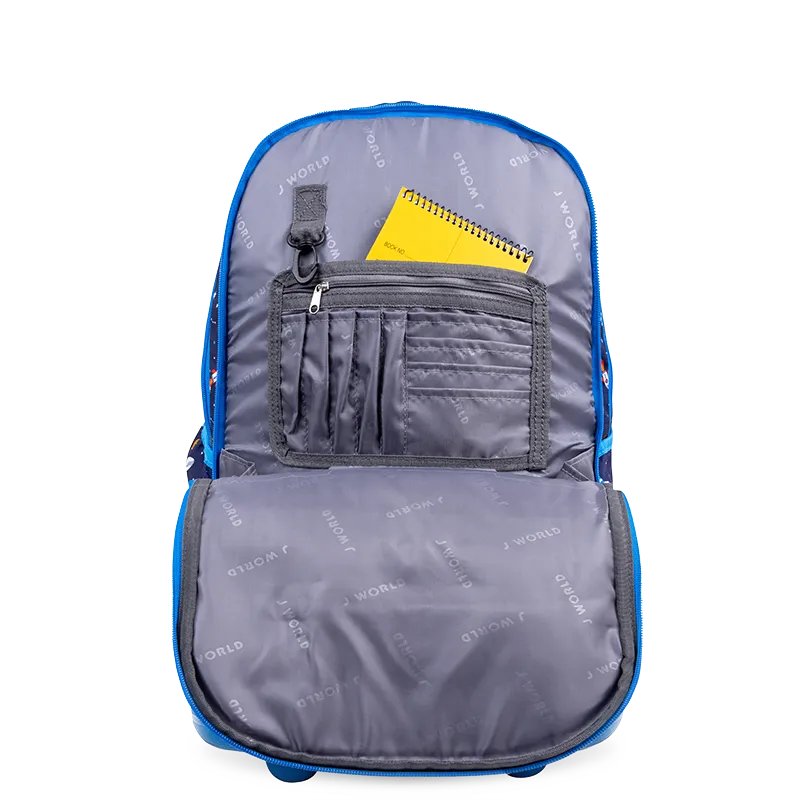 Duo Rolling Backpack With Detachable Lunch Box Set (18 Inch)