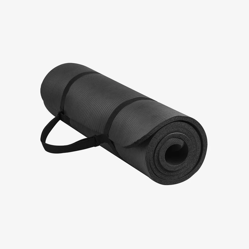 Exercise Yoga Mat - Black