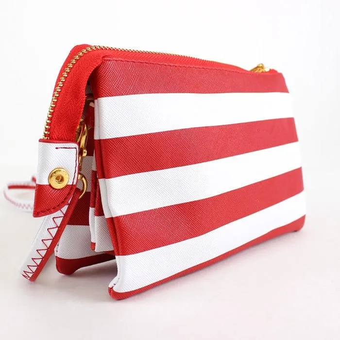 F7013-59 Monogrammable Clutch/Crossbody Bag