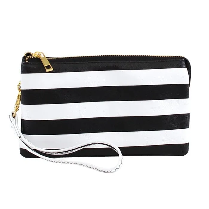 F7013-59 Monogrammable Clutch/Crossbody Bag