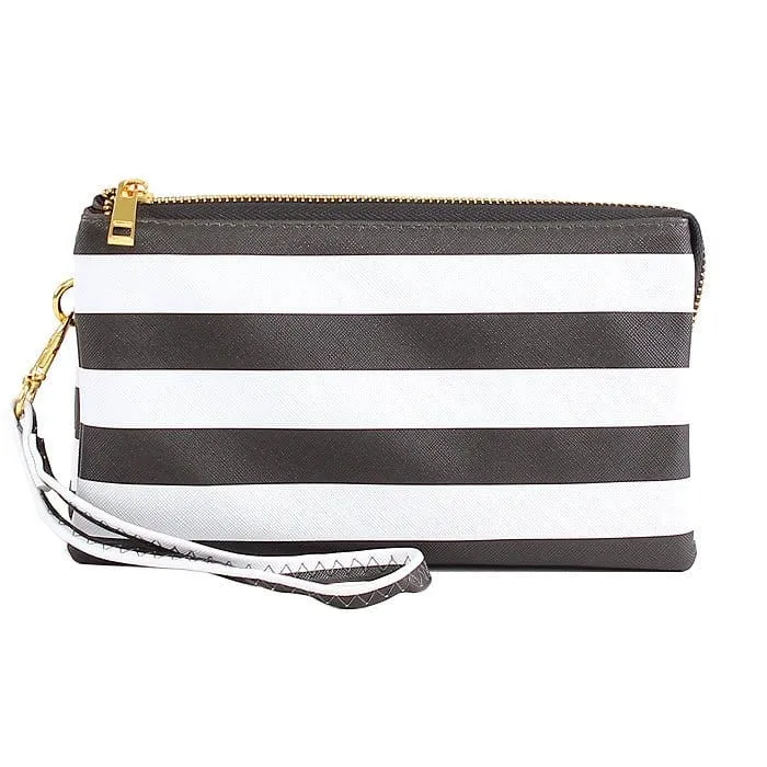 F7013-59 Monogrammable Clutch/Crossbody Bag