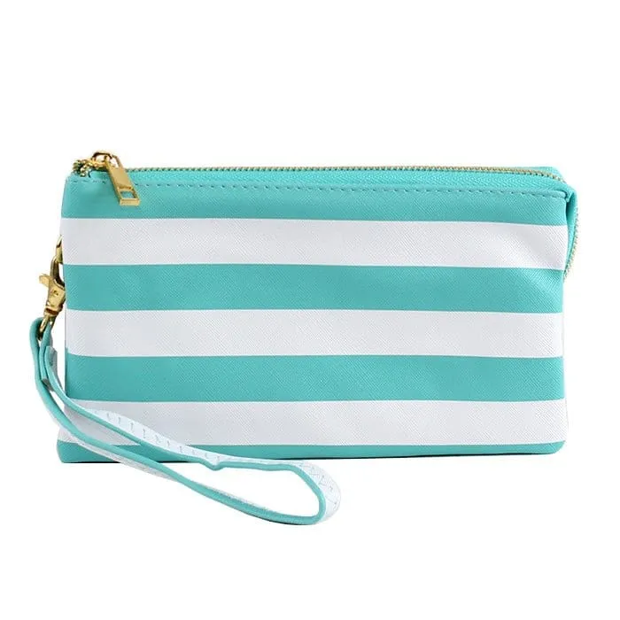 F7013-59 Monogrammable Clutch/Crossbody Bag