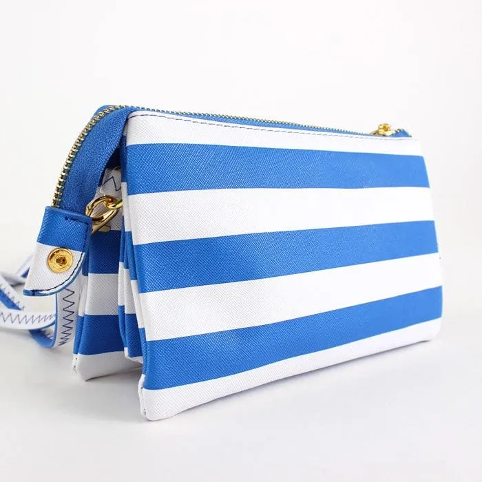 F7013-59 Monogrammable Clutch/Crossbody Bag