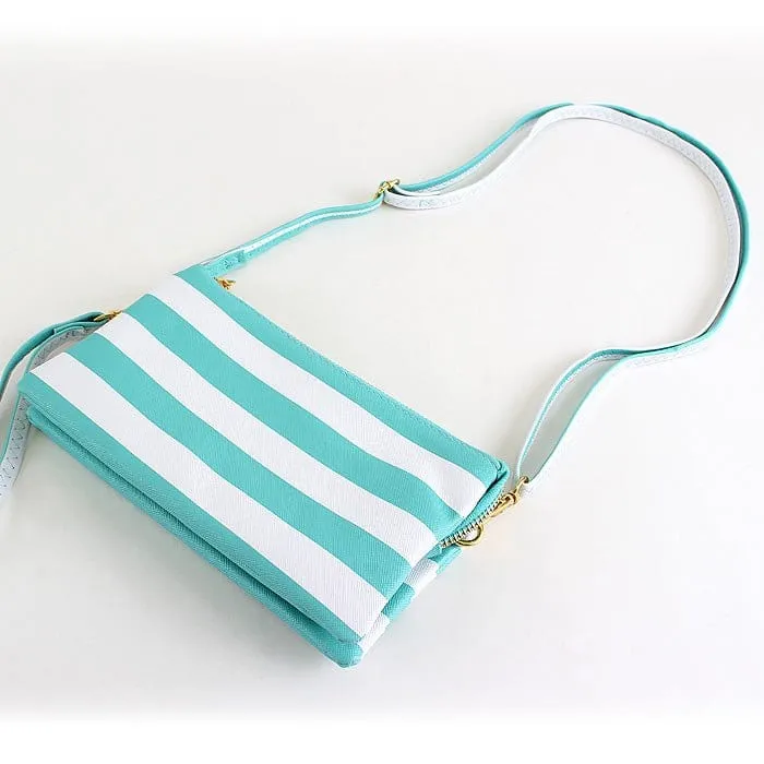 F7013-59 Monogrammable Clutch/Crossbody Bag