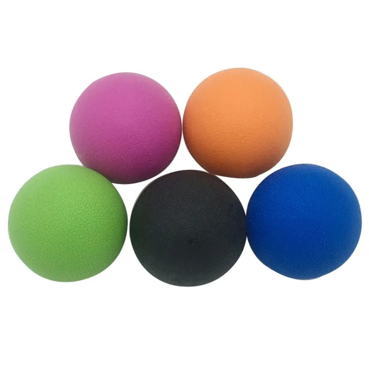 Fascia Ball Deep Muscle Relaxation Plantar Acupoint Massage Fitness Mini Yoga Ball Massage Ball, Specification:Single Ball(Blue)