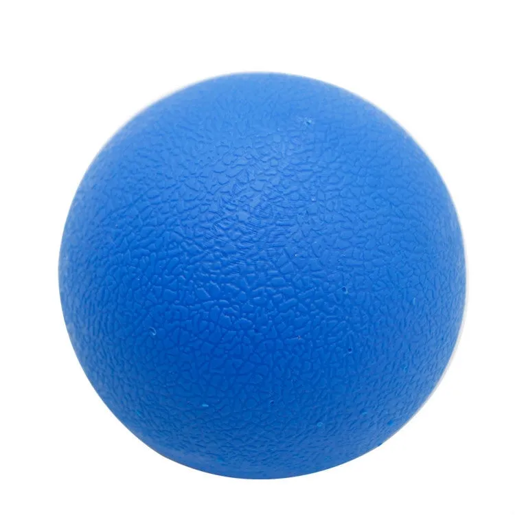 Fascia Ball Deep Muscle Relaxation Plantar Acupoint Massage Fitness Mini Yoga Ball Massage Ball, Specification:Single Ball(Blue)