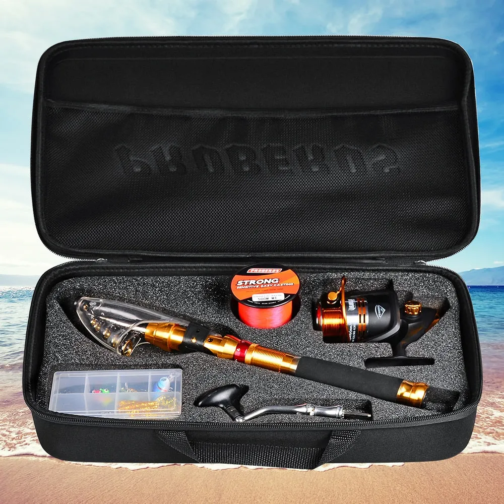 Fishing Rod And Reel Combo Kit