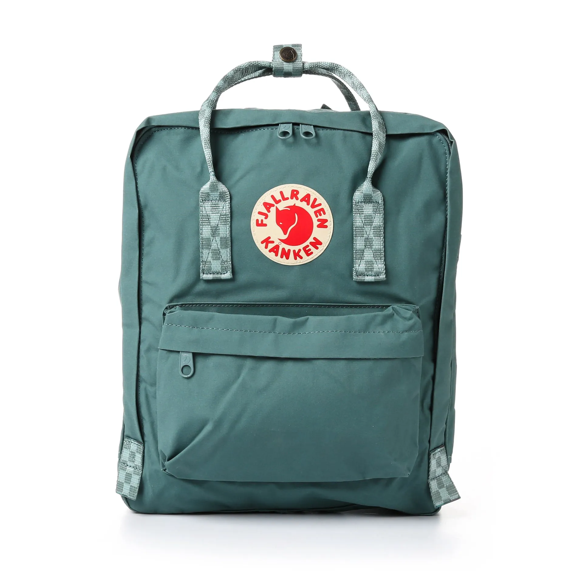 Fjallraven Kanken - Frost Green Chess Pattern