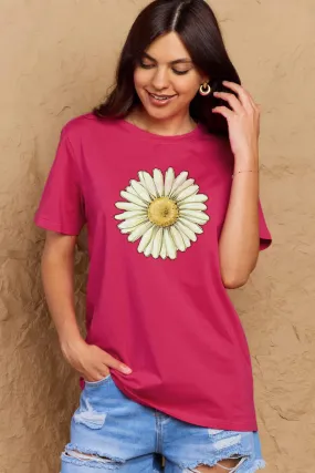 FLOWER Graphic Cotton Tee