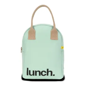 Fluf Zipper Lunch Bag - Mint