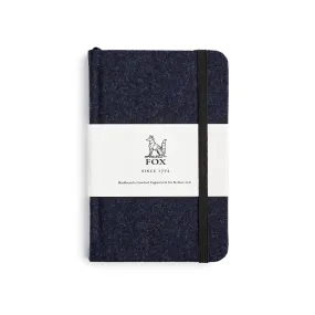 Fox Navy Flannel Pocket Notebook