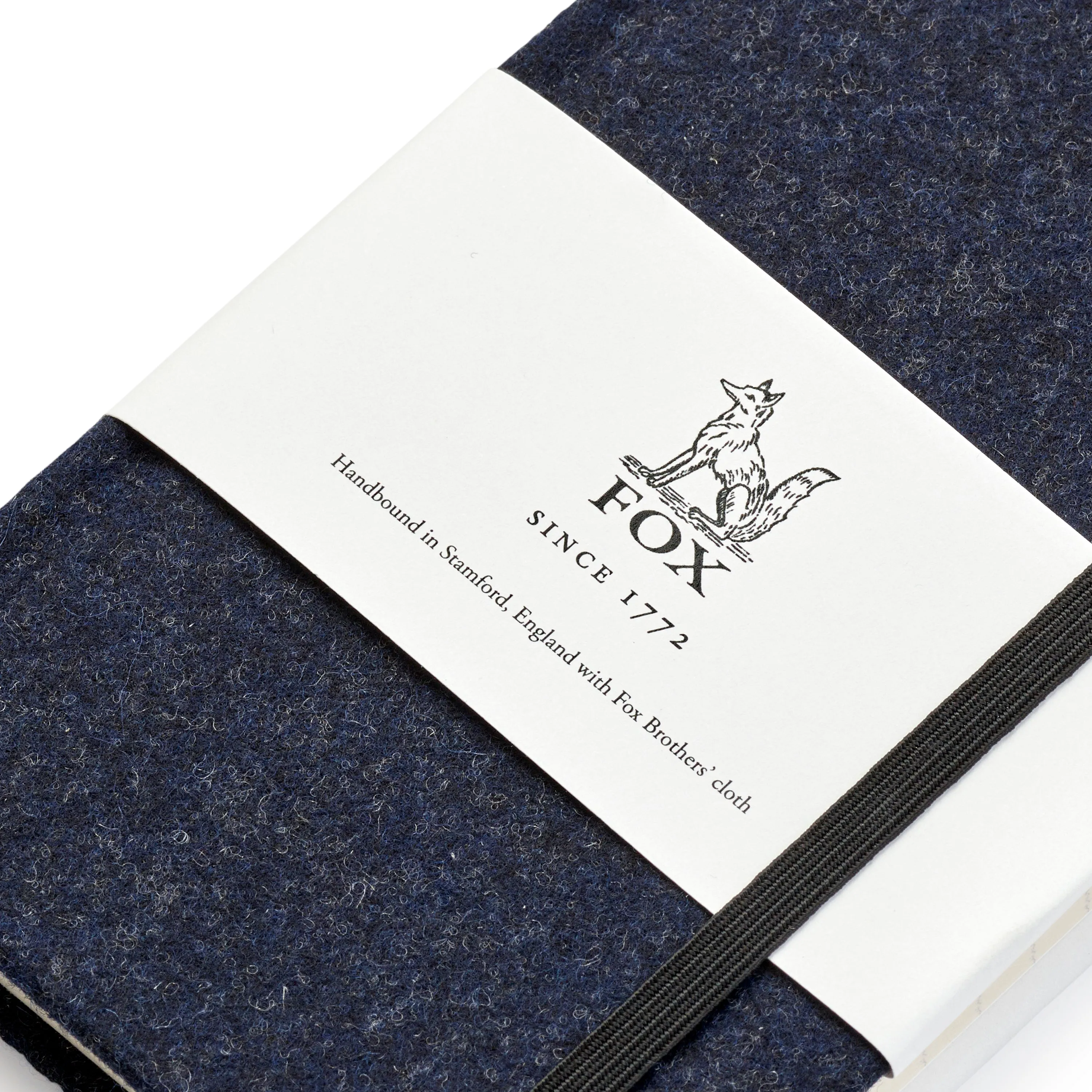 Fox Navy Flannel Pocket Notebook