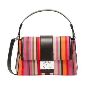 Furla Charlotte Small Shoulder Bag - Multicolour   Nero