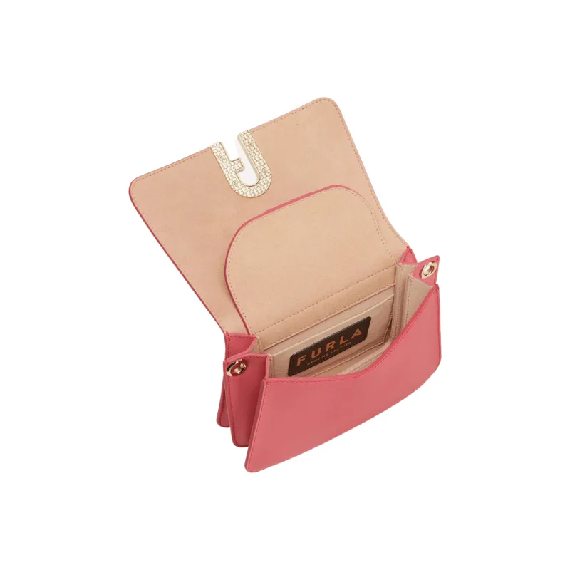 Furla Gemma Mini Shoulder Bag - Ninfea Pink