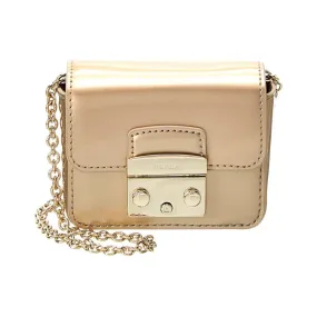 Furla Metropolis Micro Crossbody - Champagne