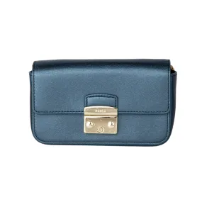 Furla Metropolis Mini Crossbody - Midnight Blue