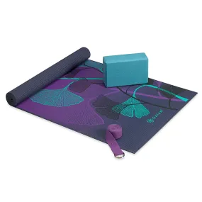 Gaiam Performance Perfect Practice Yoga Kit Purple