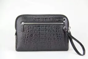 Genuine Crocodile Leather  Clutch Bag For Men