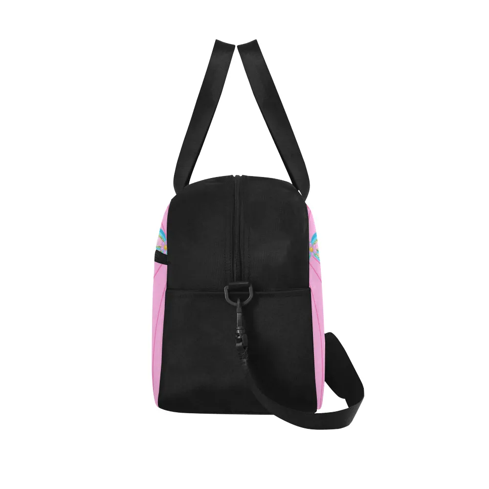 Girls Ballerina Tote Travel Duffle Bag