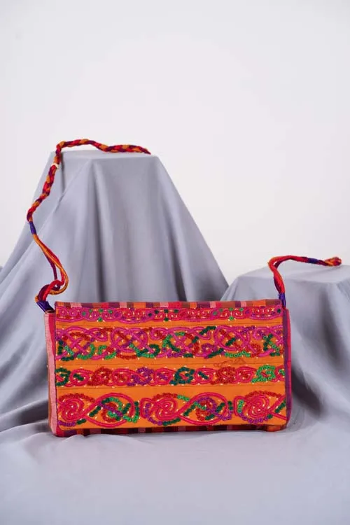 Handloom Cotton Clutch