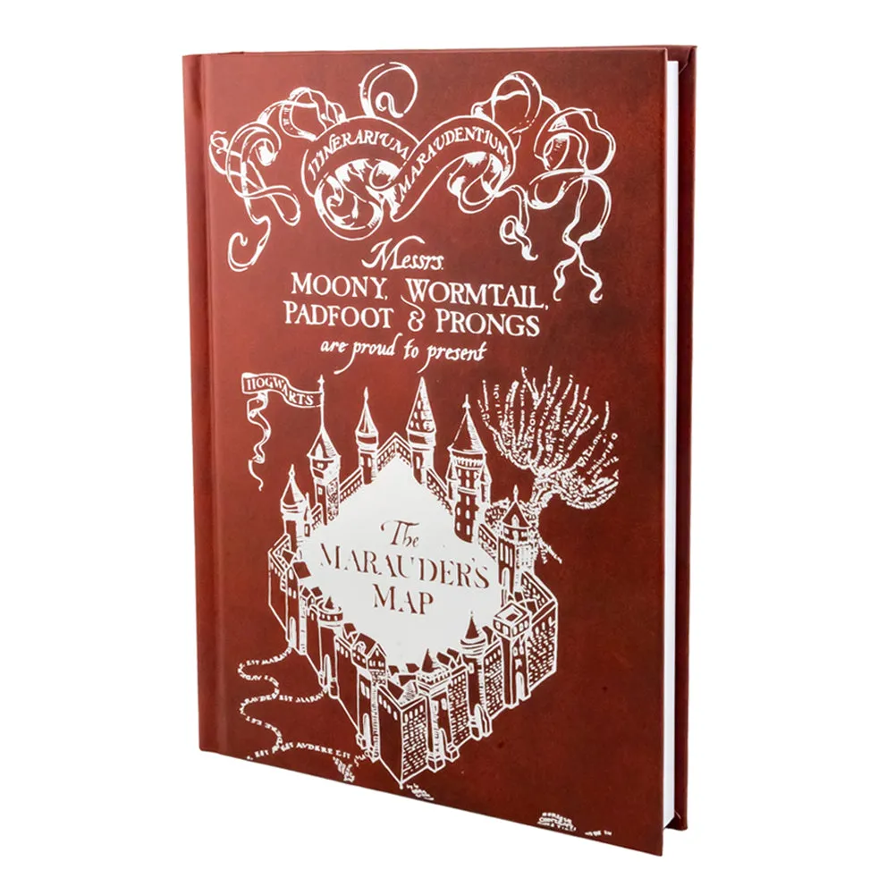 Harry Potter Premium Notebook - Marauder's Map Edition