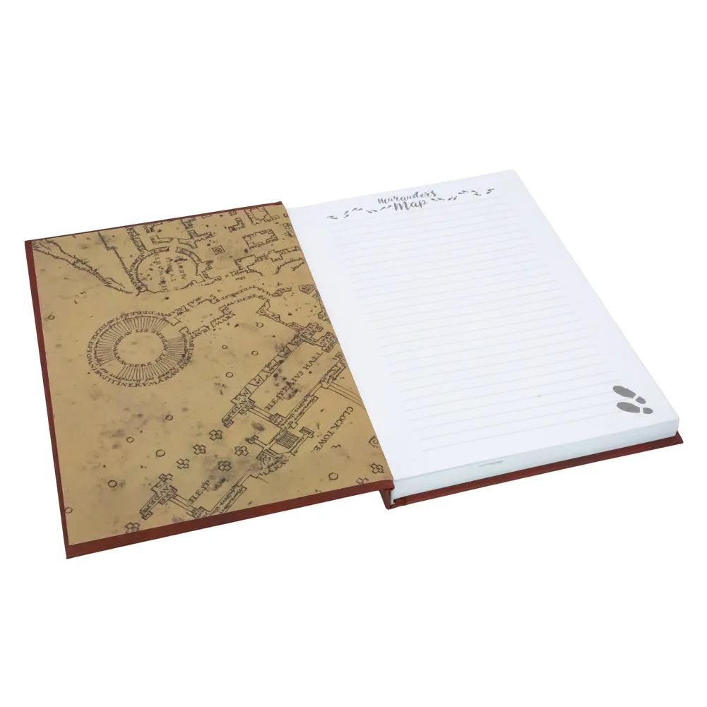 Harry Potter Premium Notebook - Marauder's Map Edition