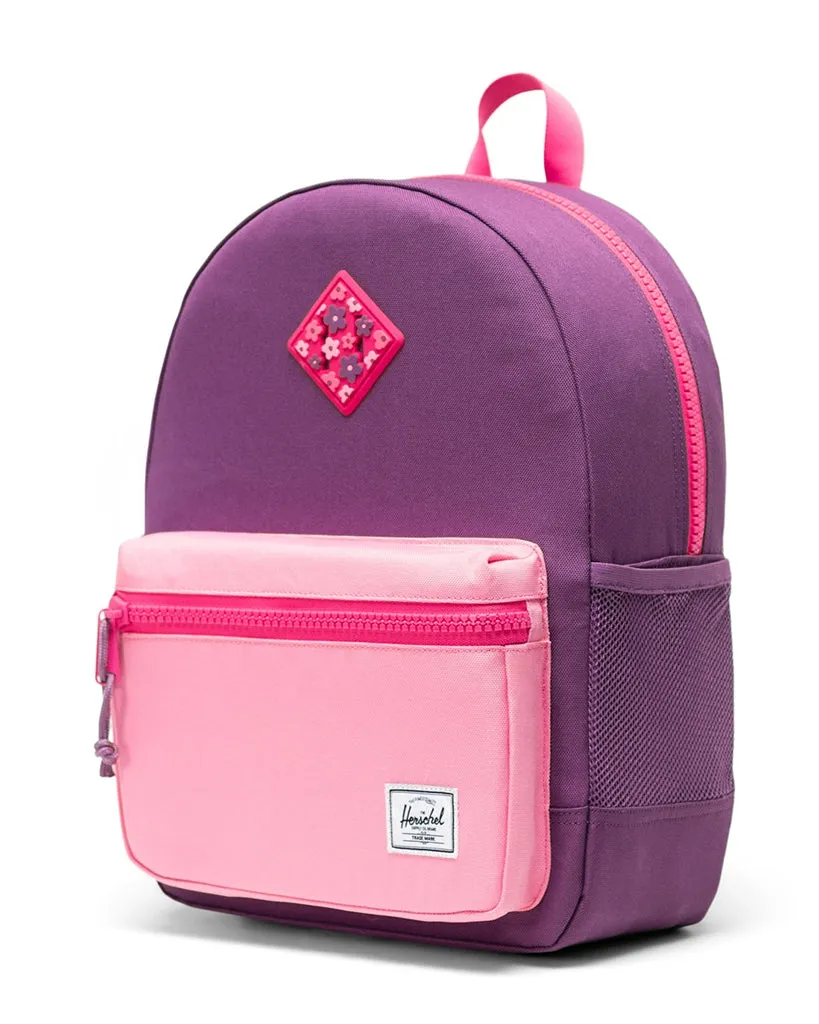 Herschel Supply Co Heritage™ Kids Backpack - Sunset Purple / Sachet Pink / Fuschia Purple