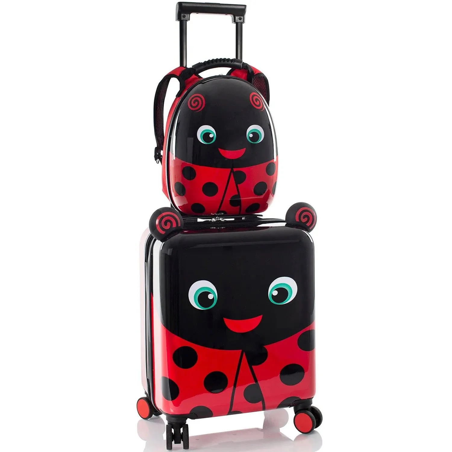 Heys Super Tots Lady Bug Luggage & Backpack Set