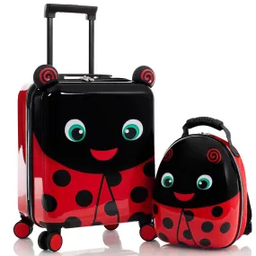 Heys Super Tots Lady Bug Luggage & Backpack Set