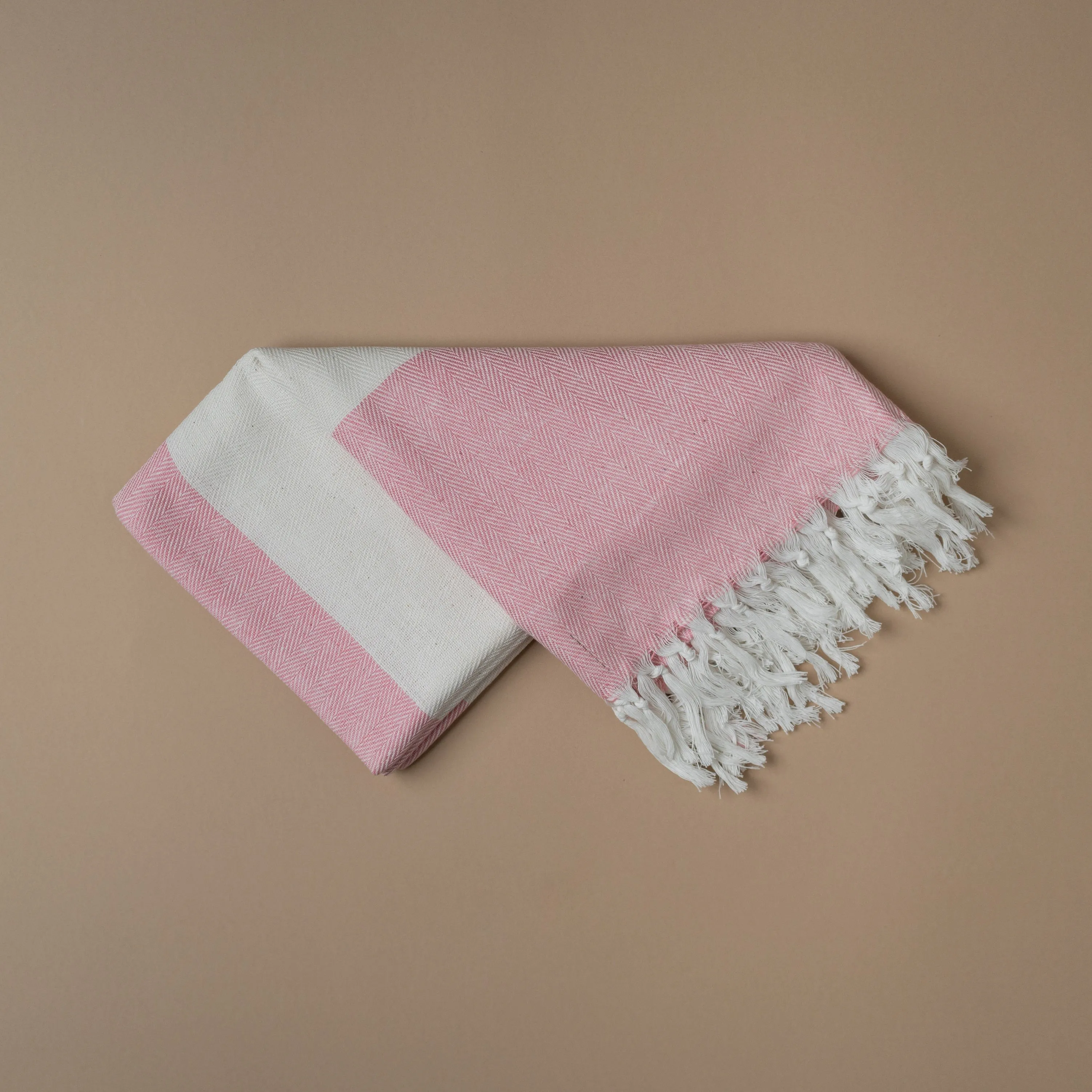 Indigo Pink combo - organic yoga rug   herbal towel