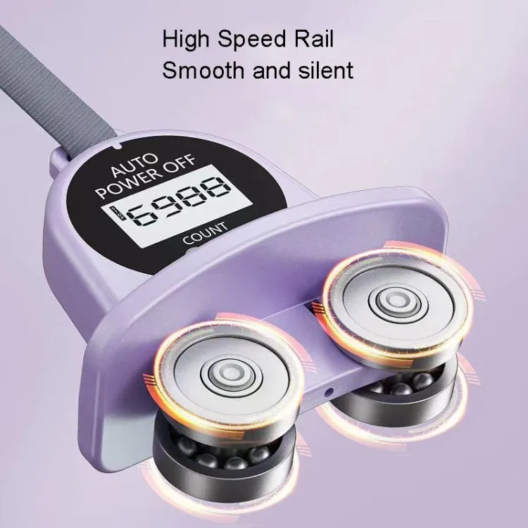 Intelligent Detachable Digital Display Counting Fitness Circle, Suitable Waist: 65-90cm Purple