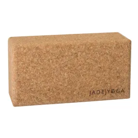 Jade Yoga Cork Yoga Block - Small