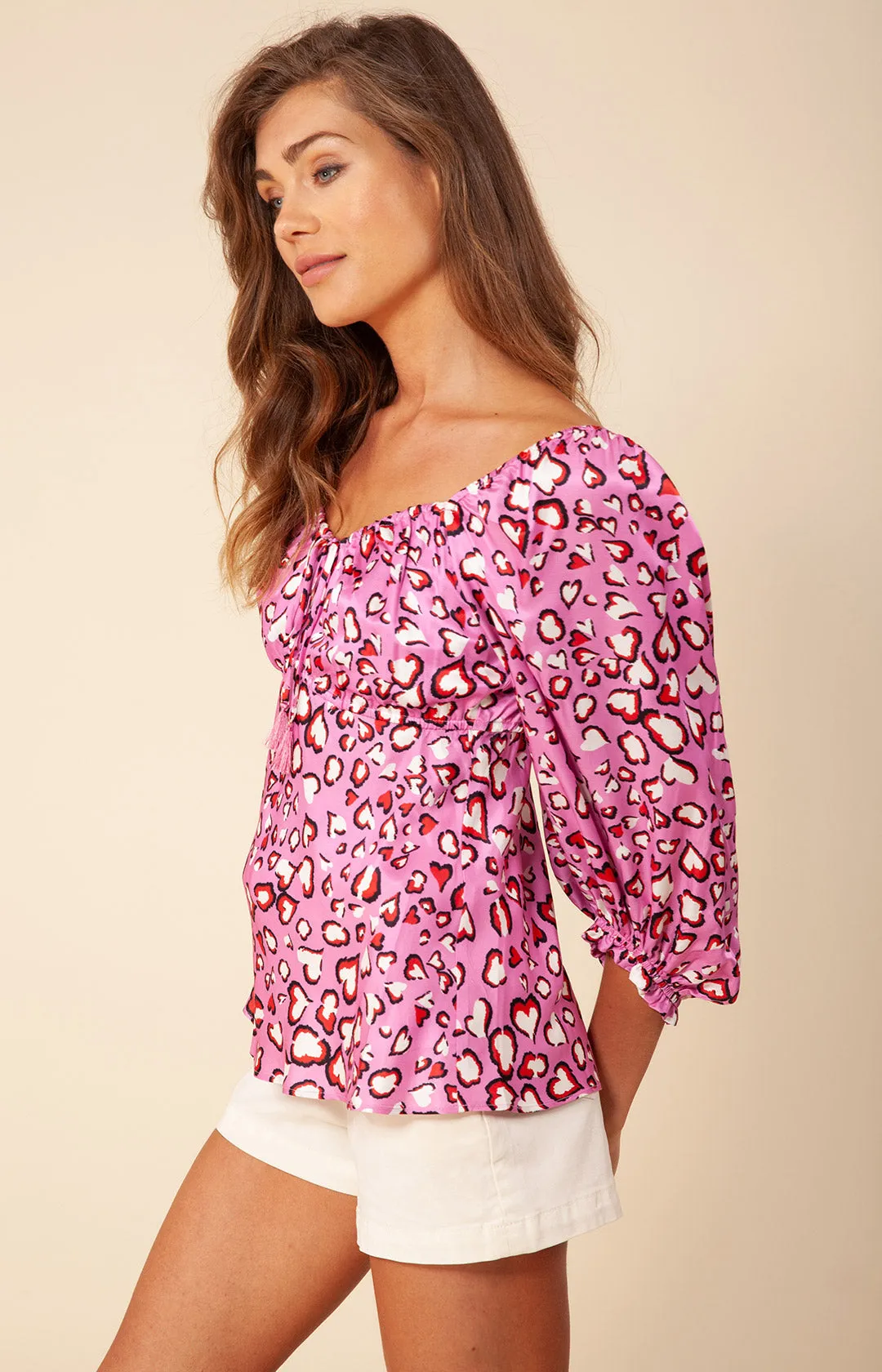 Jenese Silk Top