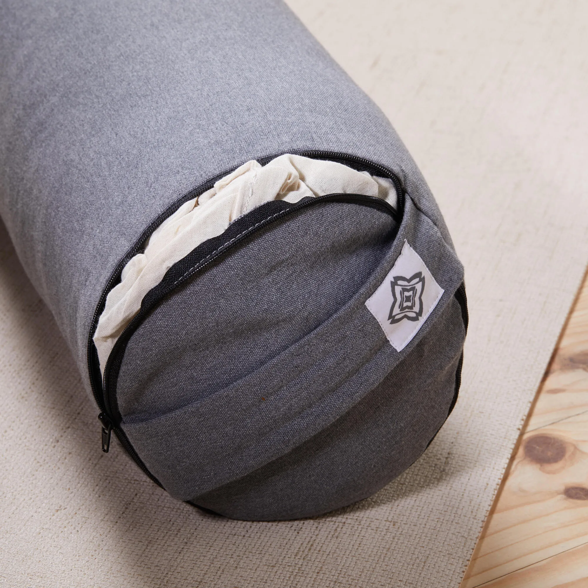 Kimjaly Firm Cotton Yoga Bolster