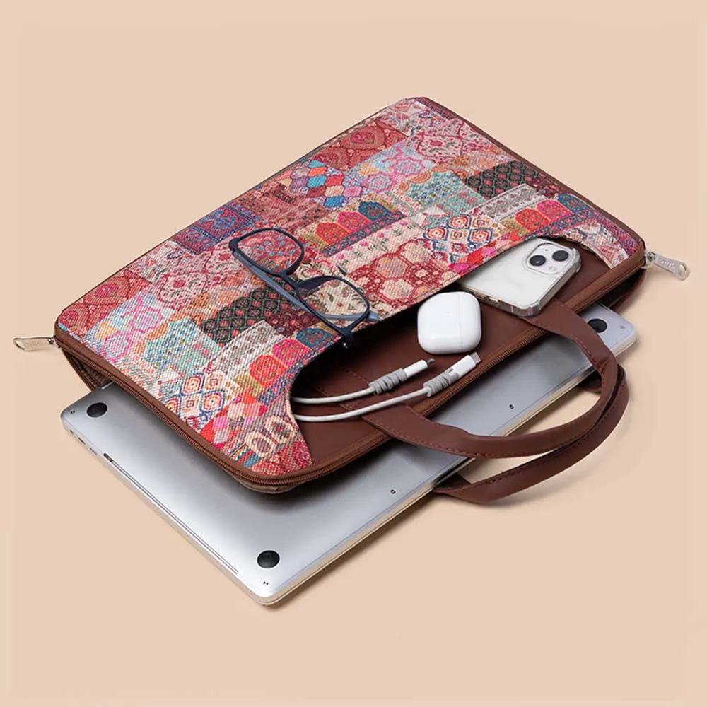 Kutch Gamthi L-Zippered Laptop Sleeve