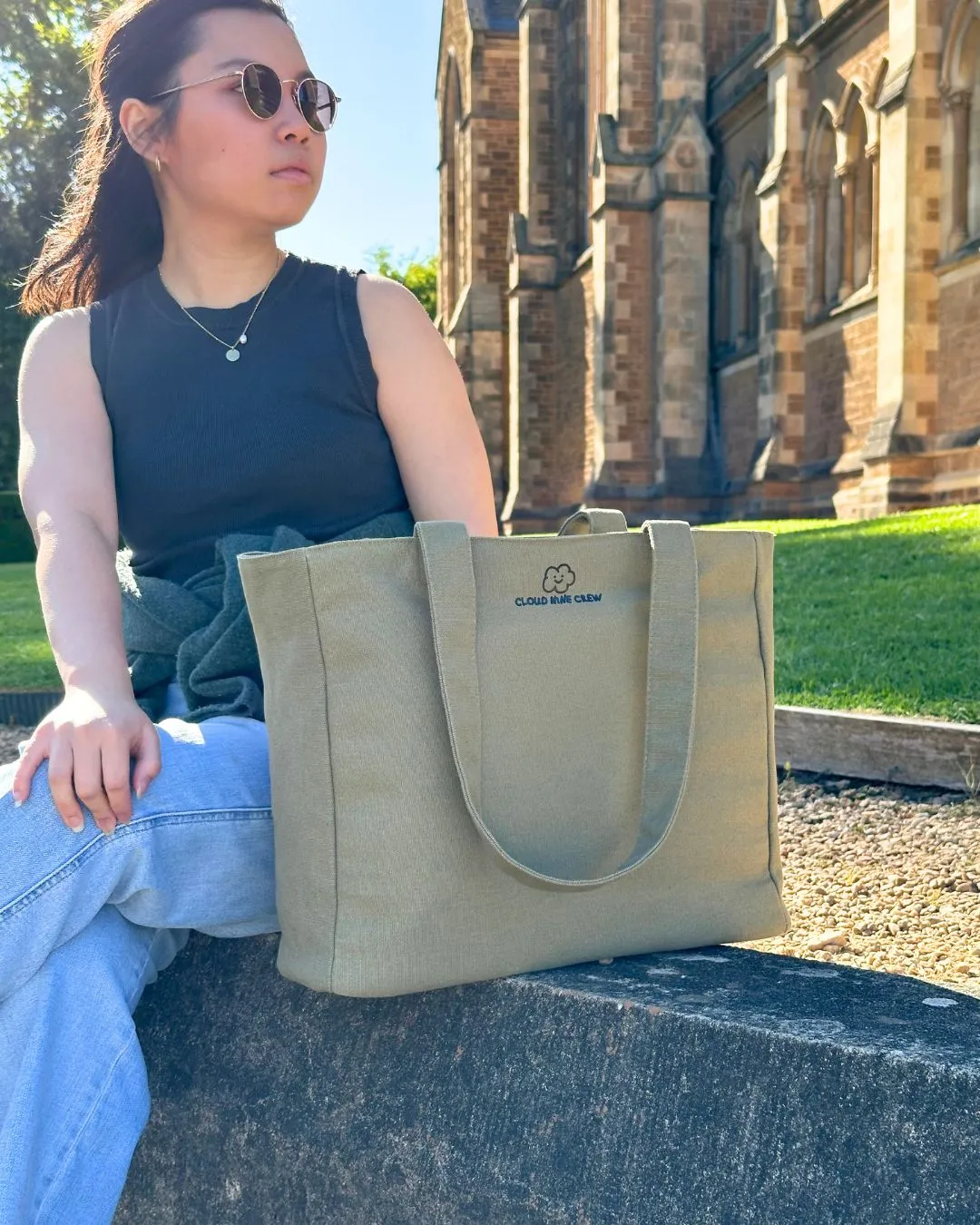 Laptop Tote (Olive)