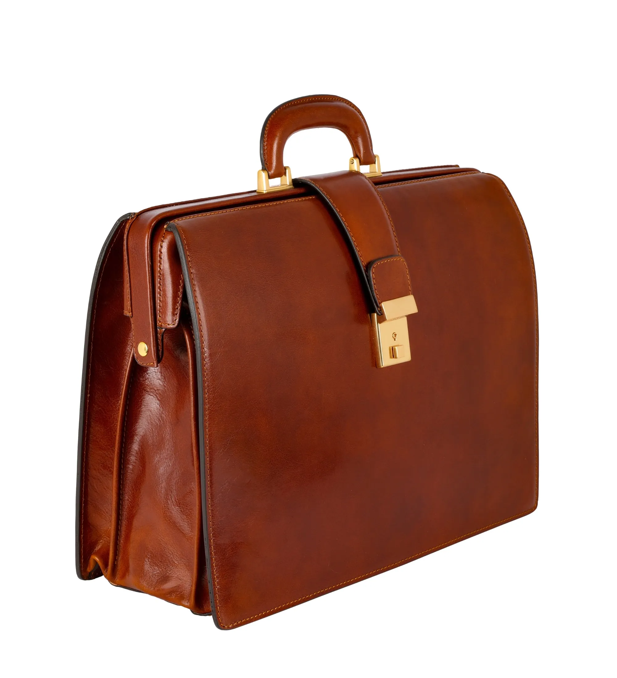 Large Leather Briefcase - The Firm