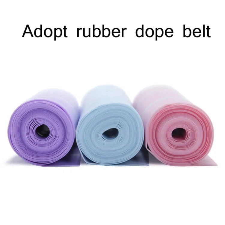 Latex Yoga Stretch Elastic Belt Hip Squat Resistance Band, Specification: 1500x150x0.35mm (Two-color Pink)