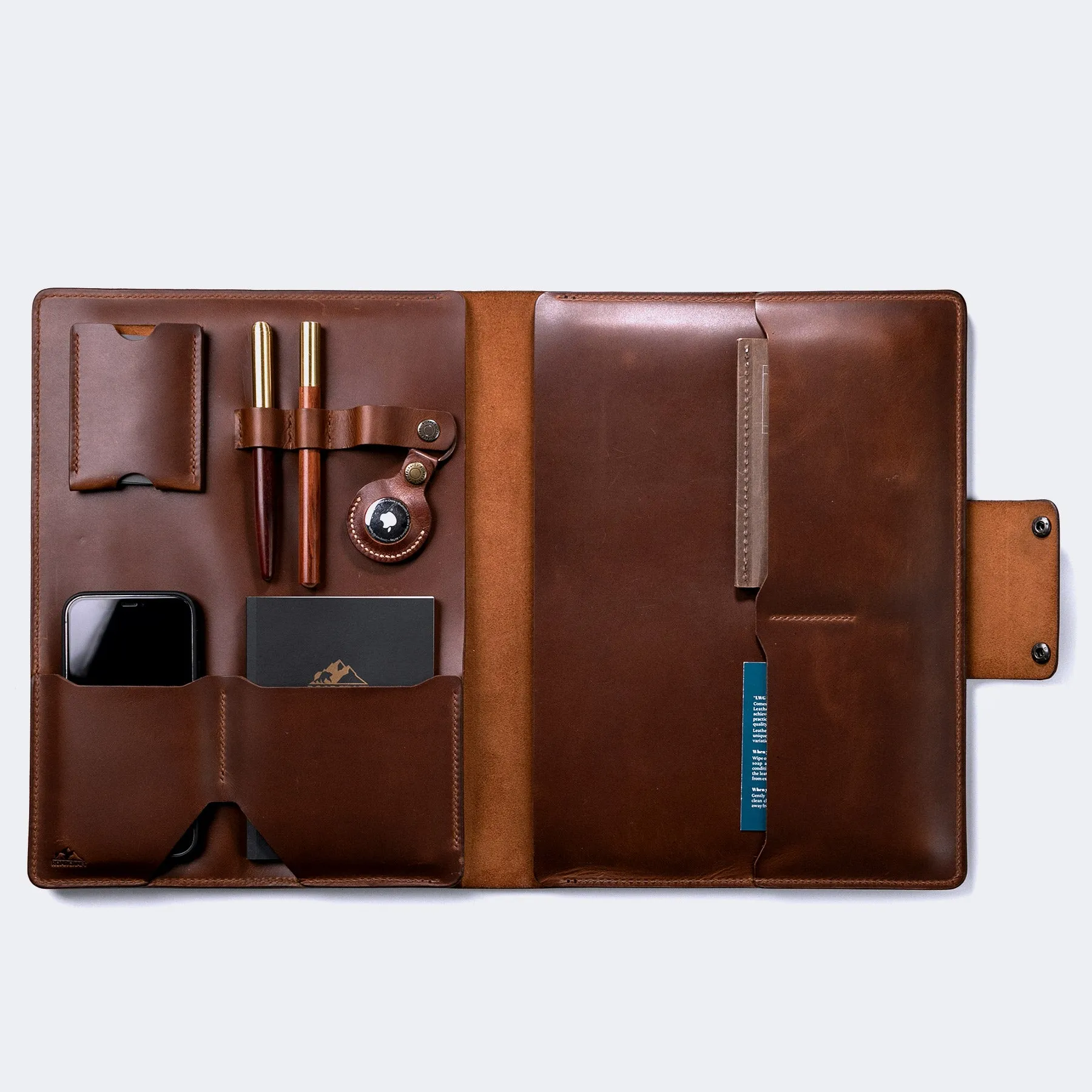 Leather iPad Organizer