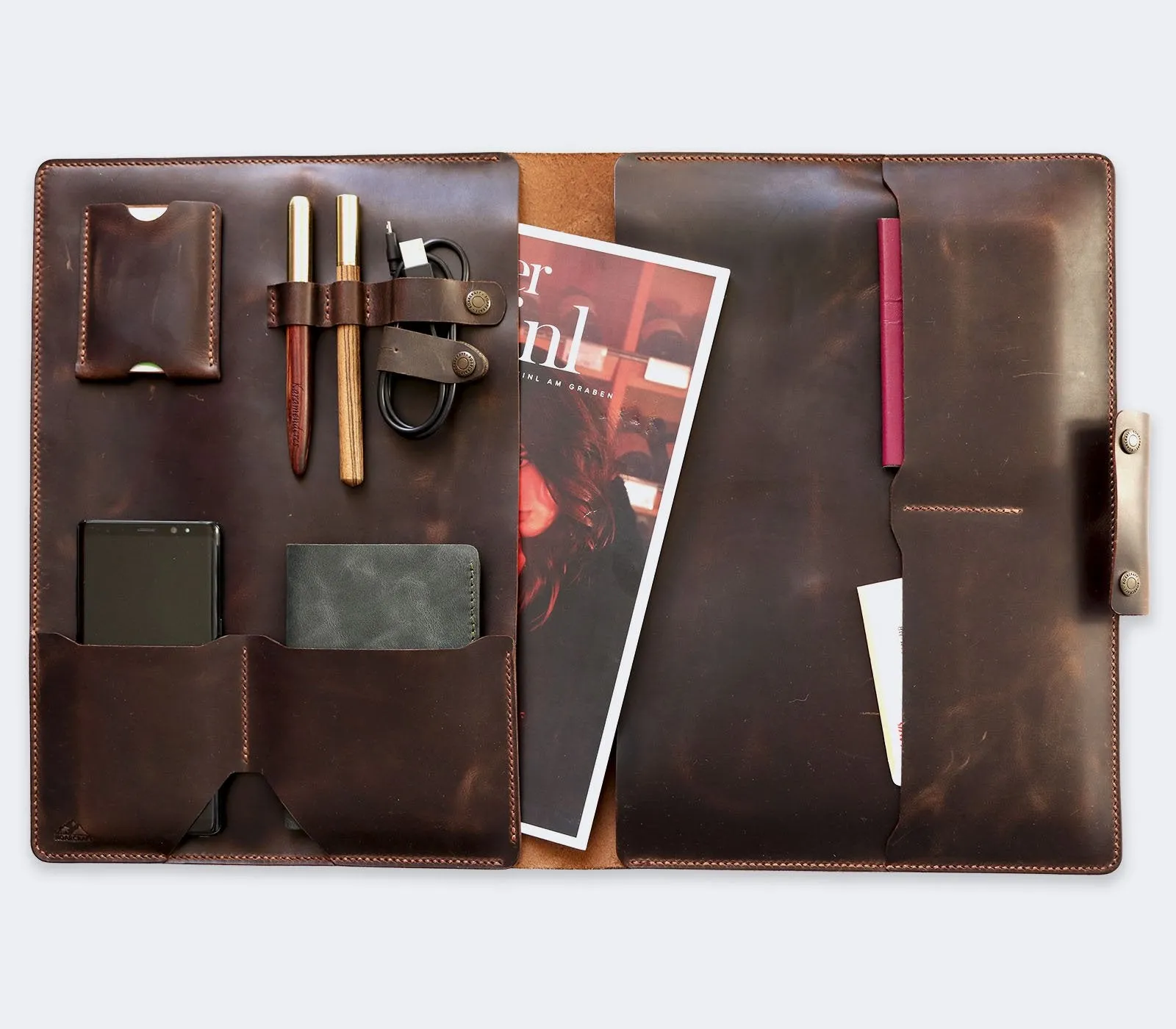 Leather iPad Organizer