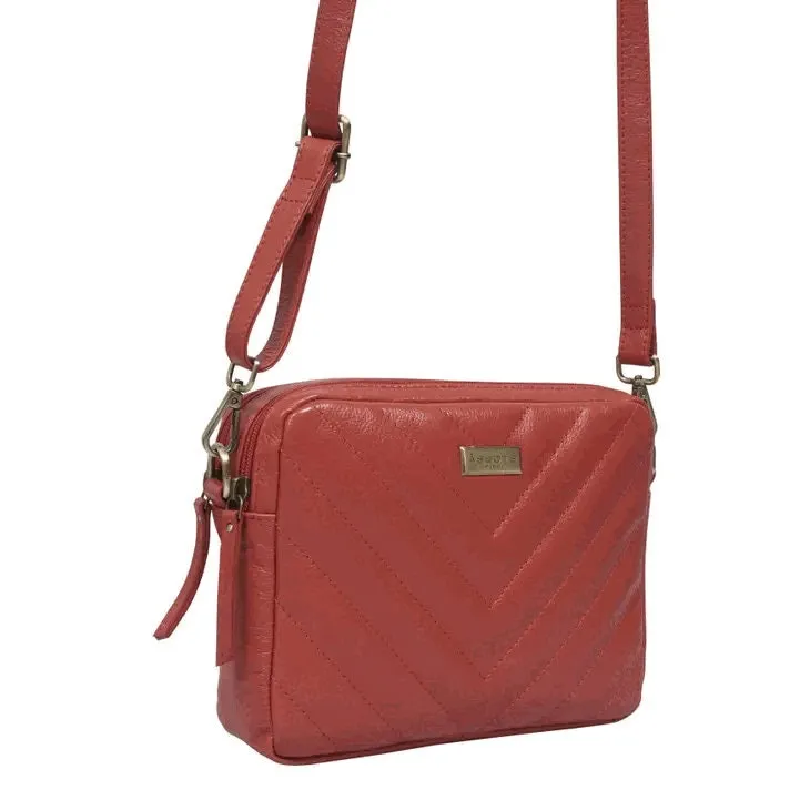 Leather Quilted Shoulder Bag