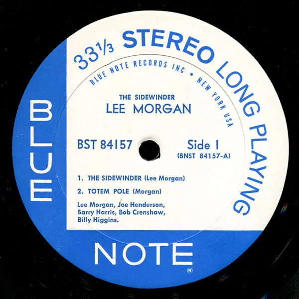 Lee Morgan - The Sidewinder (LP, Album) (VG)