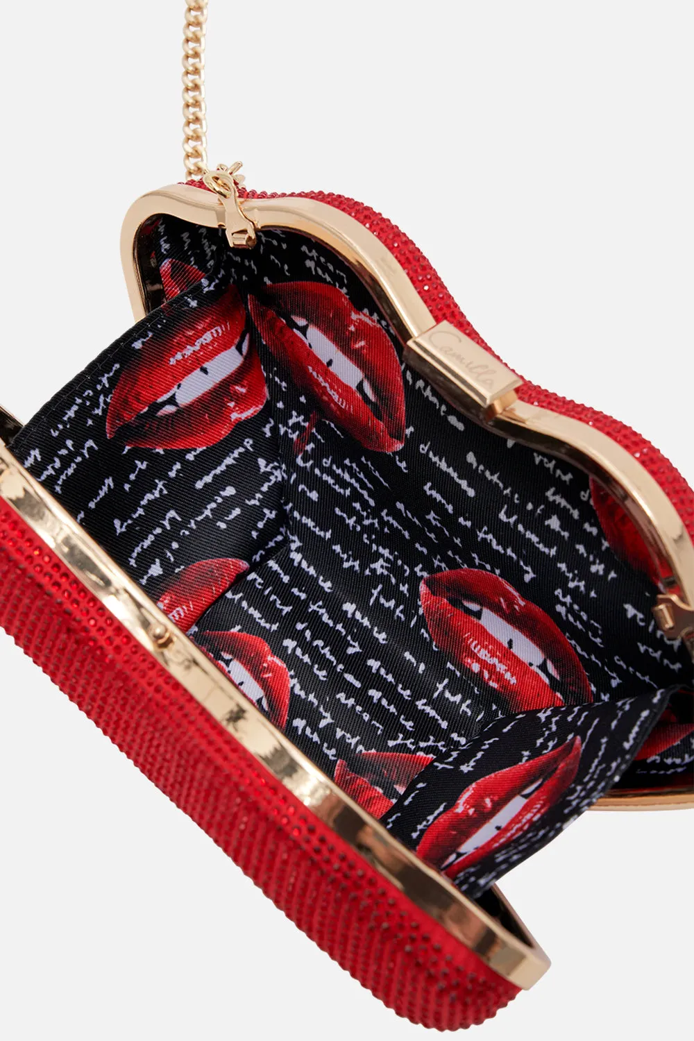 LIPS CLUTCH CHAOS MAGIC